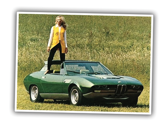 Illustration for article titled Bertone Once Created What May Be the Funniest Take on BMW's Kidney Grilles